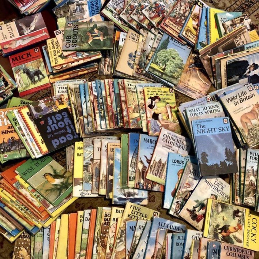 LBFlyawayhome's tweet photo. When I acquire another loveliness of Ladybirds, the best bit is spreading them out on the floor and sorting. 
The collectors among you will understand https://t.co/XH3Cn7FOrw