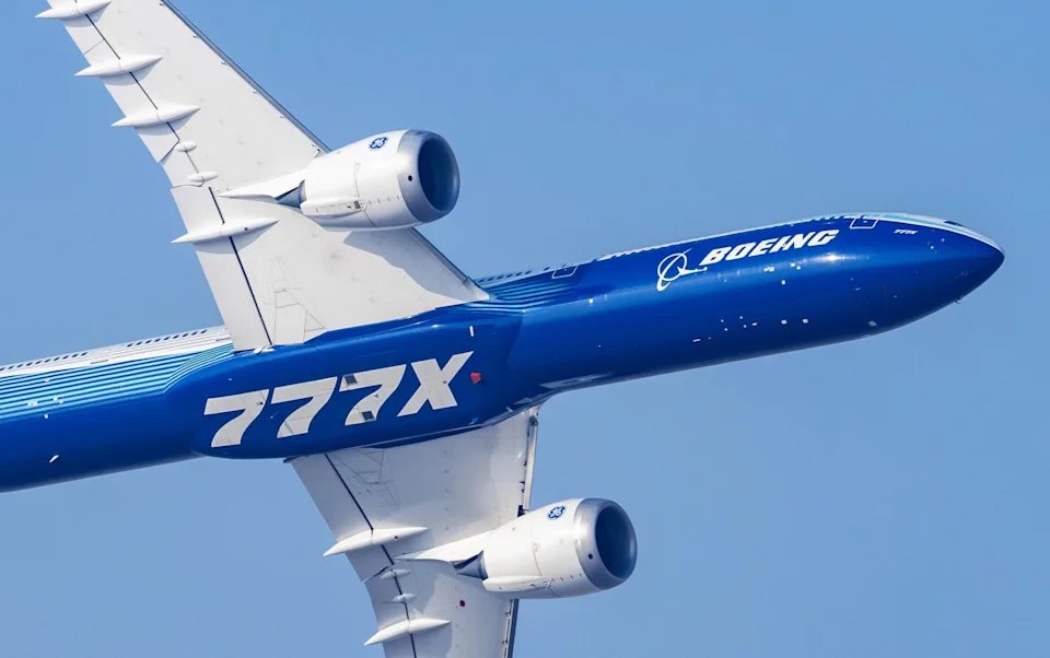 aviationbrk's tweet photo. President of Emirates says the airline will refuse to take delivery of its first 10 Boeing 777X aircraft, claiming that the much-delayed jets would be better off being turned into baked bean tins.

Sir Tim Clark said the initial batch of 10 of the jets will require such a patchwork of changes to update them that they will not be fit for purpose.

"We're not taking that batch and that's it," he told media at the Farnborough International Airshow. "As far as we're concerned, what they do with them is up to them."

The Dubai airline has ordered a total of 270 new 777X planes from Boeing at $440m (£330m) apiece, with the first jet built in 2019. But repeated delays stemming from design modifications has meant Emirates is still waiting for the planes seven years later.