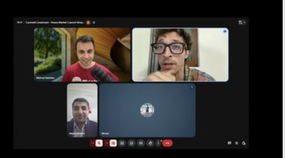 ewave_market's tweet photo. 🚀 Ewave x CyreneAi 🛸🔥

Today we just unveiled our vision for the future of Web3, our latest products, and what’s next on our roadmap. 🪩🎉

Don’t miss out on what we’re building! Catch the full session here:

https://t.co/dsuwhMIOvZ

#Sidra #SidraChain #SDA #Ewave #Web3 #Crypto #NFTs #Blockchain