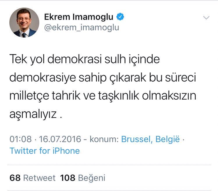 AlcayirCengiz's tweet photo. ➡️o gece İmamoğlu ailesi olarak darbecilere ve tanklara karşı cesurca direnmiştiniz değil mi?