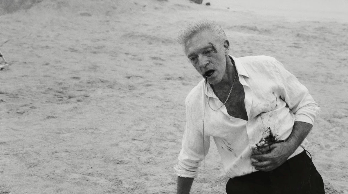 IndieWire's tweet photo. Vincent Cassel stars in Charli xcx’s new music video for “Camera,” where the pop star peels back the curtain on filmmaking and her own experiences with acting.

Dir. Aidan Zamiri
⁠
Watch it now: https://t.co/m6MLGZvCU2 https://t.co/AzNl4jBXZ2