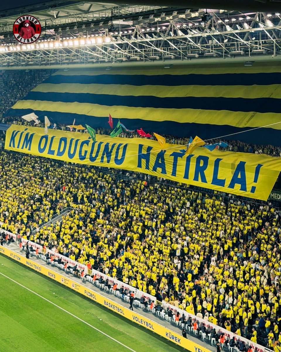 UltrasTurkish's tweet photo. 21.07.2026 Fenerbahçe-Gornik Zabrze 

"Kim olduğunu hatırla!" 🌿 https://t.co/qvfOhibbKZ