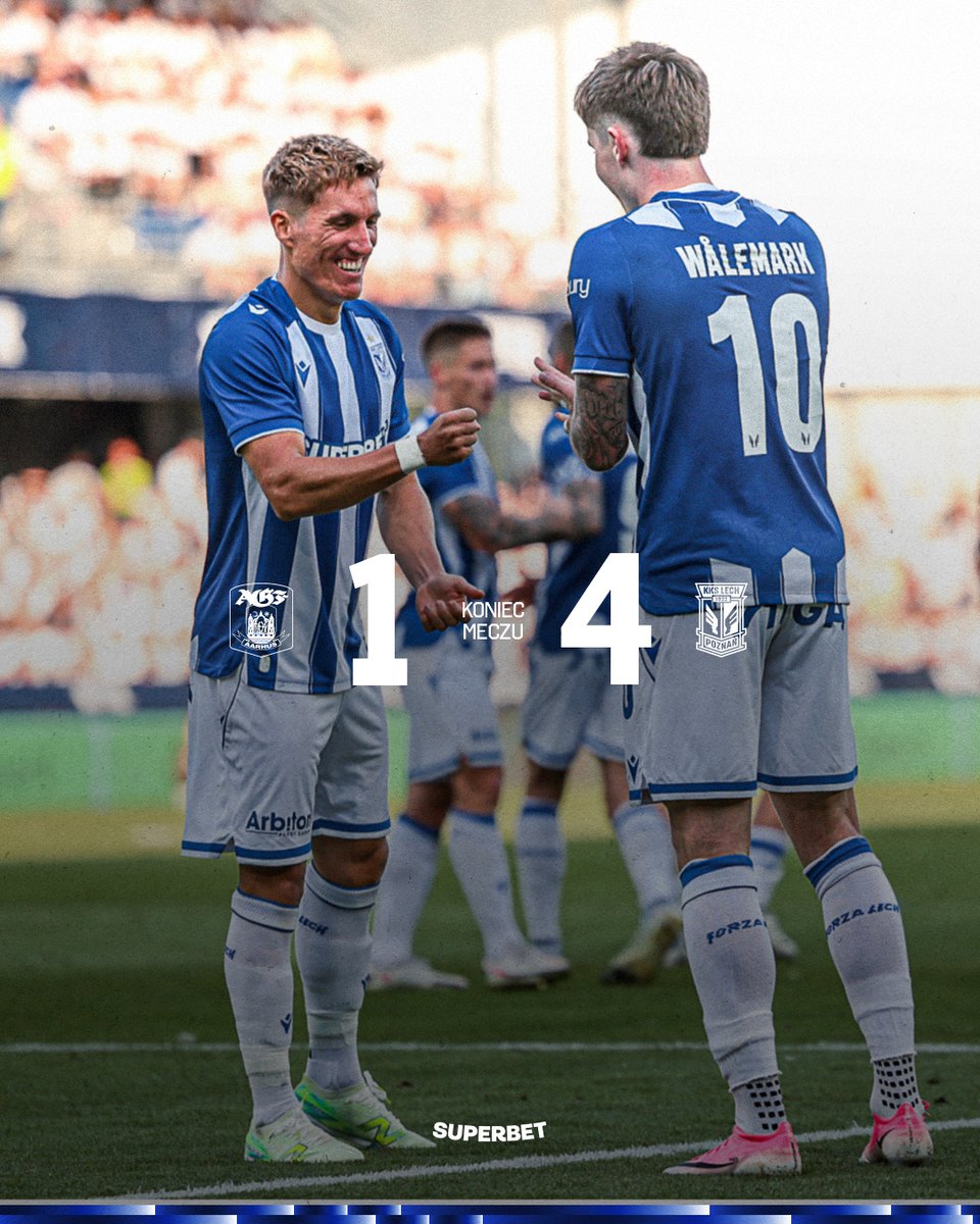 LechPoznan's tweet photo. 🏁 Pierwsza odsłona rywalizacji dla Kolejorza. Za tydzień rewanż w Poznaniu, potrzebujemy Waszego wsparcia w drodze po awans do kolejnej rundy eliminacji!

https://t.co/XoDZ3muECf
__
90'+4 #AGFLPO 1:4 https://t.co/0FgmhWuwtT