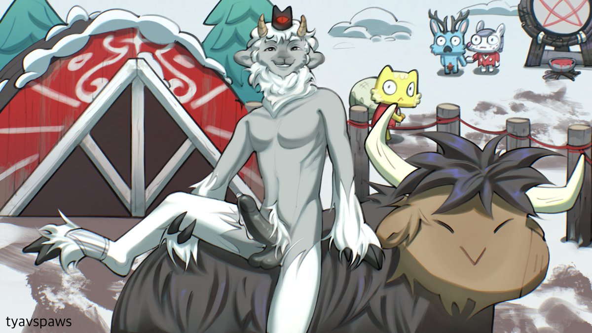 tyavspaws's tweet photo. drew this when Woolhaven was announced 👀
#CultOfTheLamb #COTL #fanart #nsfwart  #furryㅤㅤㅤ https://t.co/oz35lPMvRG