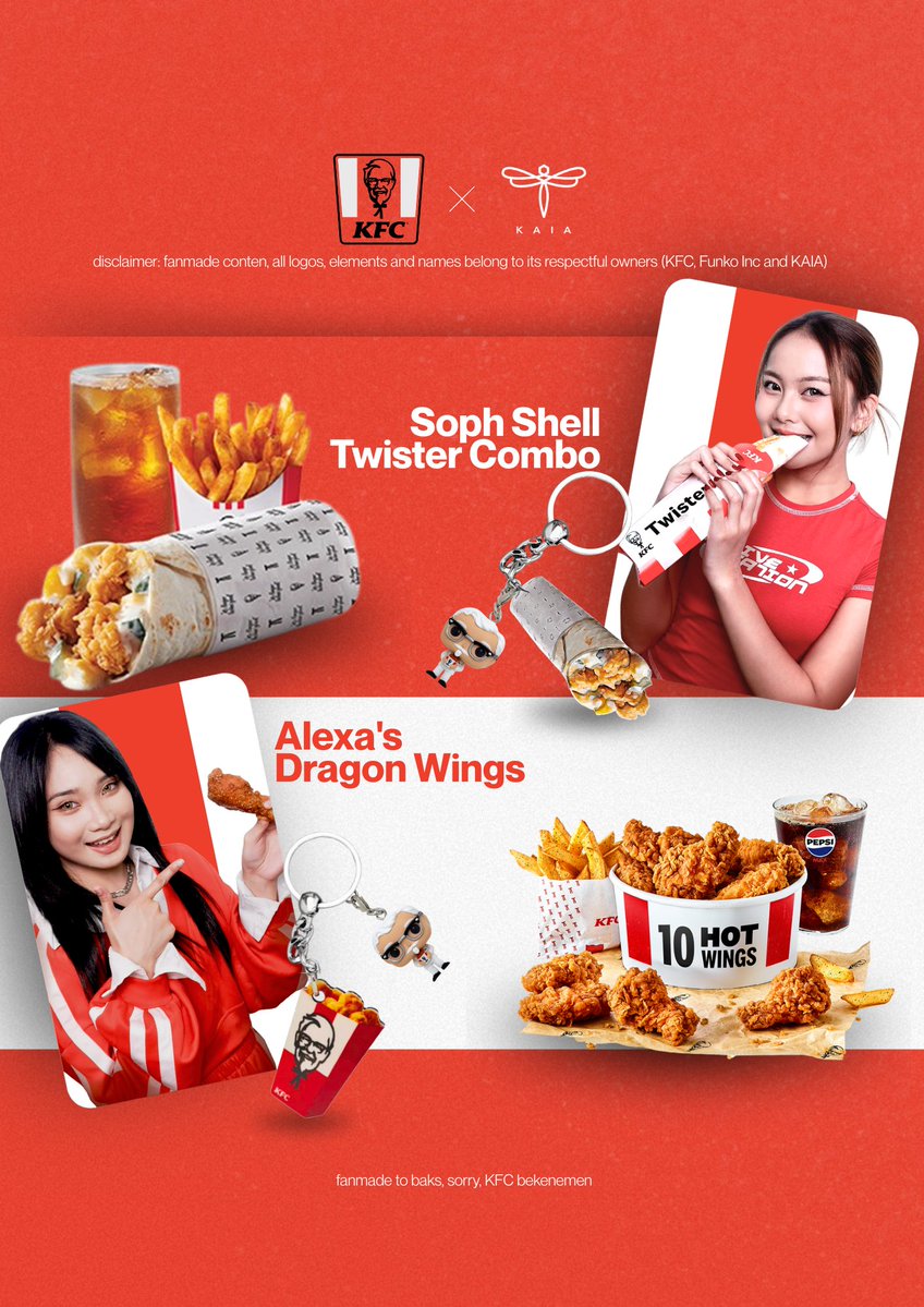 ryskmaker2's tweet photo. Hi, @KFCPhilippines, KAIA PC PLS ✨

@charlottescrtr
@sophiaamercado
@angelahermoso__
@ChariceHermoso
@KAIA_Members

disclaimer: fanmade content https://t.co/Pk7EBHCqEq