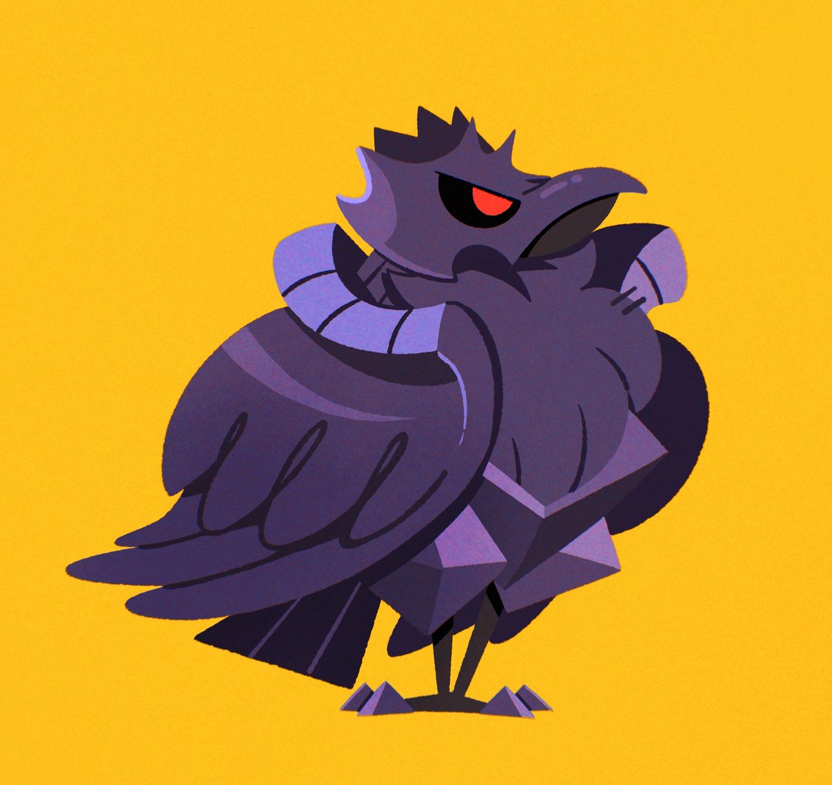 Julesdrawz's tweet photo. Corviknight https://t.co/42hnzj7cBP