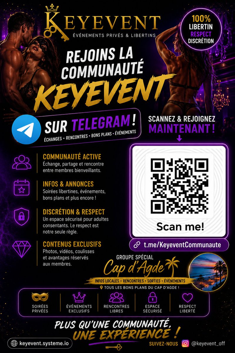 KeywinBln's tweet photo. Viens rejoindre la communauté #keyevent #keywin #libertin https://t.co/XPyvy5Xy1K