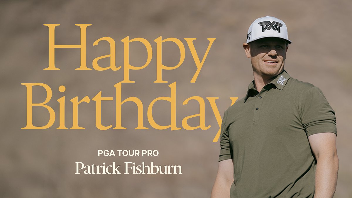 pxg's tweet photo. Happy birthday to @PGATOUR Pro @PatrickFishGolf 🎉🎂🎁 

#HBD #PXGTroops #PXGOnTour https://t.co/BXHUamXa0R