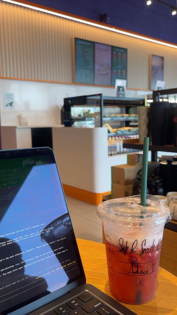 TokenDr2005's tweet photo. what do you order when all the coffee drinks are out of stock?

Me: definitely not grass. https://t.co/X7lJhsHxUn