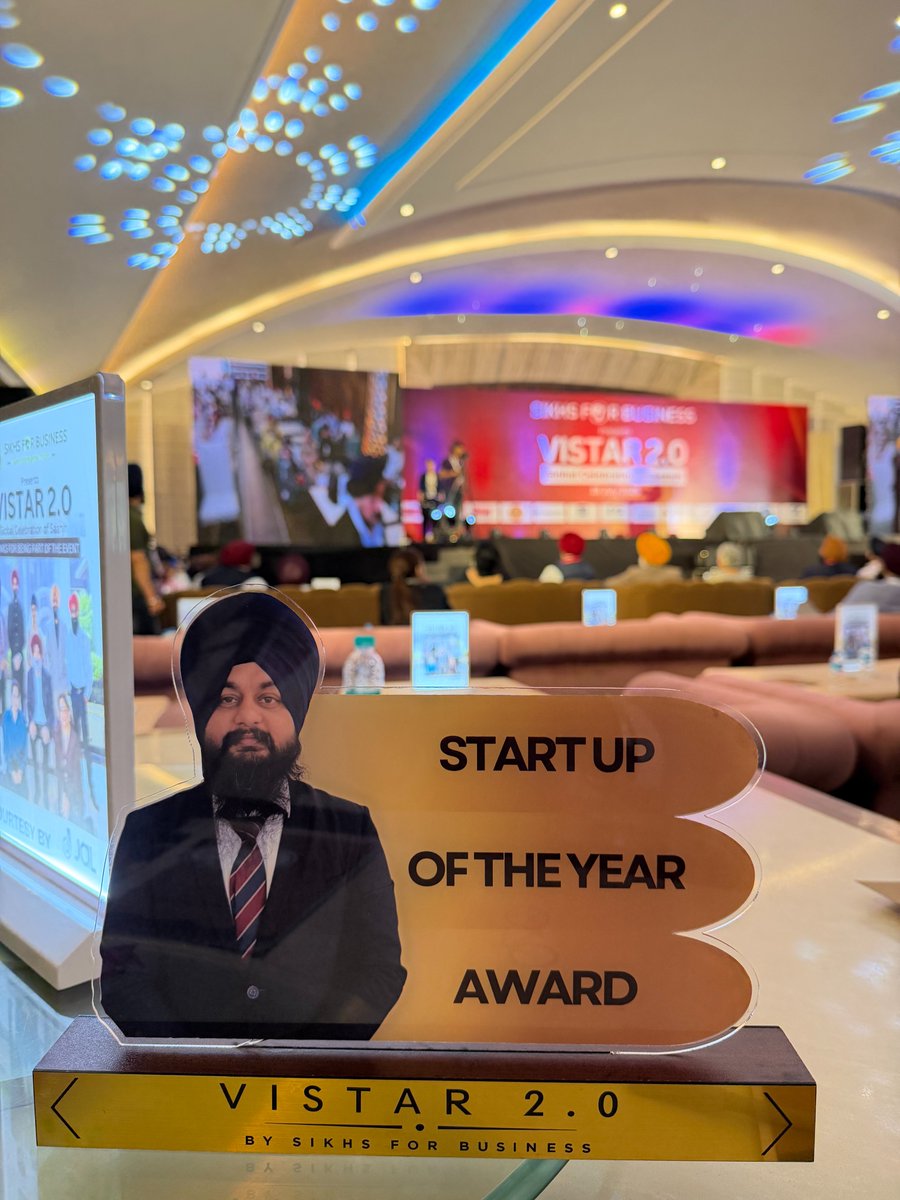 birkamalsingh1's tweet photo. We extend our heartfelt gratitude to Sikhs for Business for conferring the prestigious Start-Up of the Year award upon World Skills Organization.
This recognition strengthens our resolve to establish WSO as Asia’s leading multi-skills institute in the coming year — empowering youth and serving society through world-class skill development.