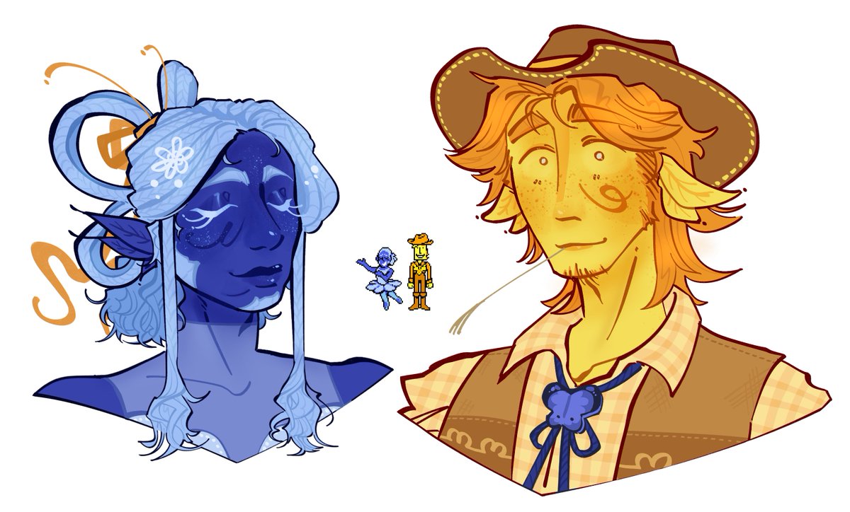 dmnitcernos's tweet photo. Are these designs cool or no
Am I cooking

#deltarune #blellow #gunsnroses #blue #yellow https://t.co/KwBr3j9ses
