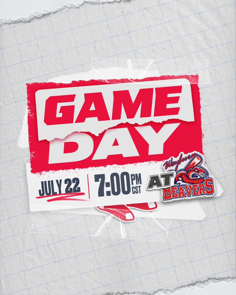 ReginaRedSox's tweet photo. Last stop before Alberta trip. 📍

🆚 Beavers
📍 Weyburn
⏱️ 7PM
📺 @FloCollegeBSB 

#ReginaRedSox | #RoadToRepeat https://t.co/o3QovArTlA