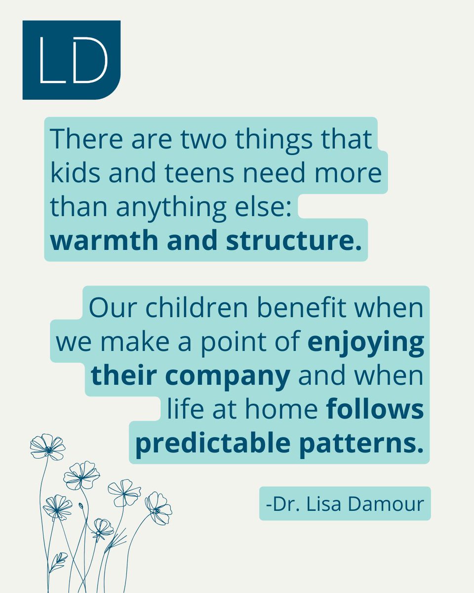 LDamour's tweet photo. Children and teens do best when they are raised with both warmth and structure. Together, they create the foundation for healthy development. https://t.co/1SHx2ImU3x