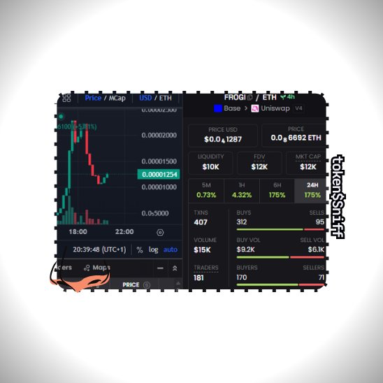 tokensniff's tweet photo. Found a new promising B20 ticker "Launched few hrs ago"

Name: Brian's stepbrother $FROGI
CA: 0xb2000000000000000000000DCBDDF86BE3eE7B01
Drop your wallet address below for a share of FROGI before it reaches 1M marketCap, if you're a $SNIFF holder.

some did 8x on this. NFA - DYOR https://t.co/1FidNP841m