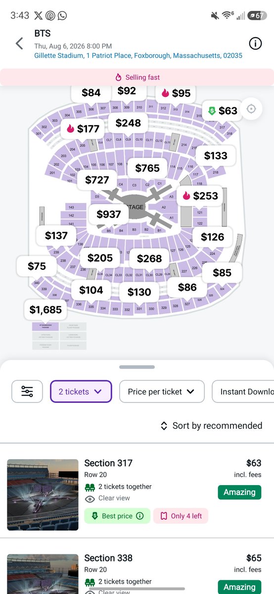 hailsyko's tweet photo. me mata a diferença do preço do show de boston pro show de nyc tipo gente pq tudo nesse buraco tem q ser mais caro https://t.co/RW5xjk074j