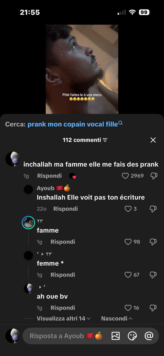 H2zzO44's tweet photo. eh vzzzzz c’est trop, ma dyslexie… j’me fais vanner par les mecs de tiktok https://t.co/Ozu2hvkrI7