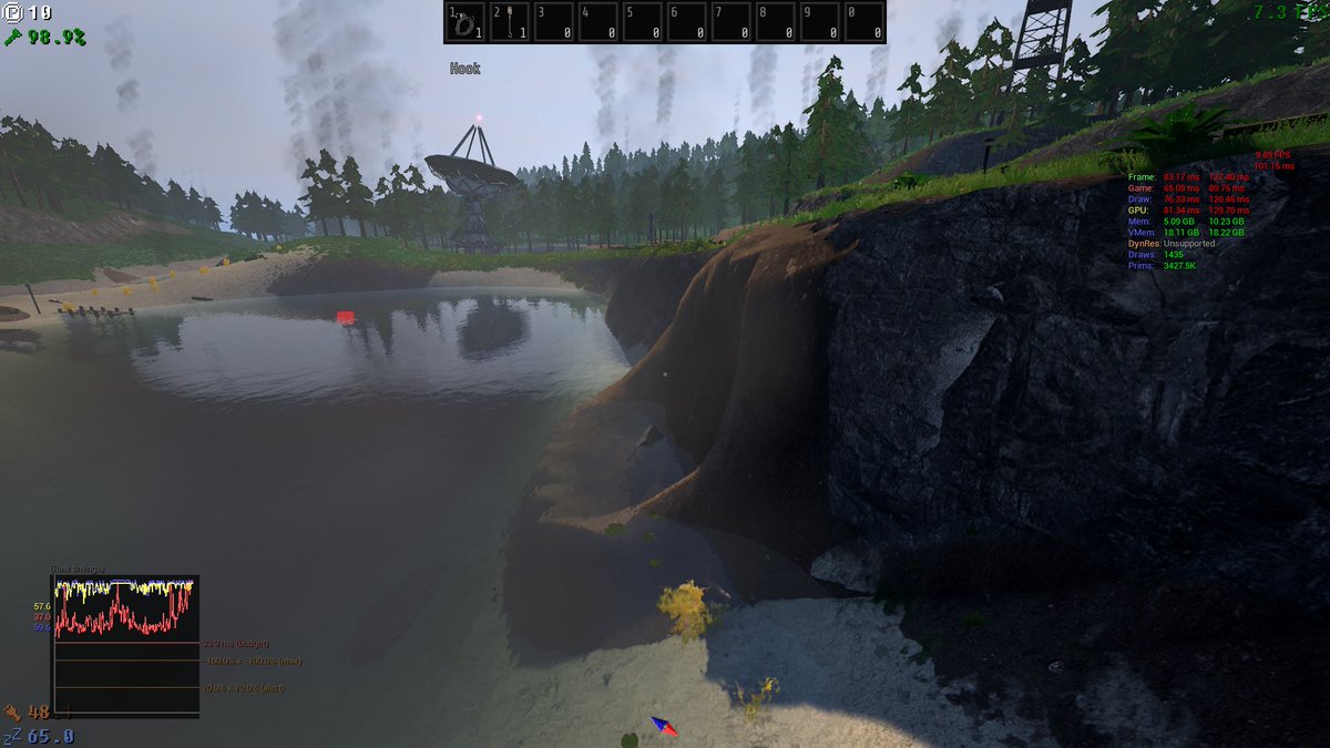 MrDrNose1's tweet photo. made the dirt hole mesh object that can warp along the terrain (very important) https://t.co/bsVuOOGF7a