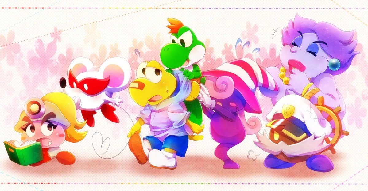 kaylian83948701's tweet photo. Happy 22nd anniversary to Paper Mario TTYD! #Nintendo #PaperMario #TTYD #Goombella #Koops #Vivian #Yoshi #Flurrie #Bobbery #MsMowz https://t.co/4Ja1Ztp1im
