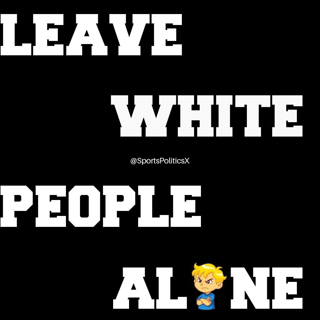 SportsPoliticsX's tweet photo. Yes! They will never listen 😆
#Whitey https://t.co/735mfaxjg6