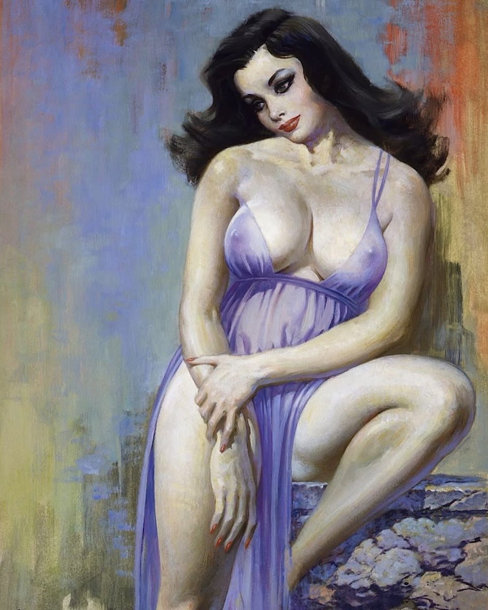 HeavyMetalInk's tweet photo. Art by the unmistakable Frank Frazetta ✨🖌️ @frazettagirls https://t.co/2lek9IC1HP