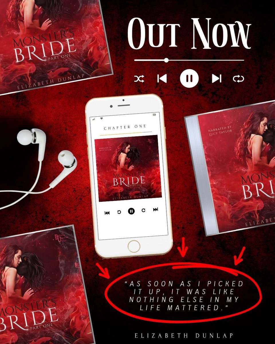 edunlapnifty's tweet photo. When you accidentally text a monster, don't be surprised if he never lets you go.
Monster's Bride audiobook is here, voiced by Lucy Taylor 🎧
https://t.co/OAwDiUtrmM
#reverseharem #monsterromance #audiobook https://t.co/uANWUeLDHd