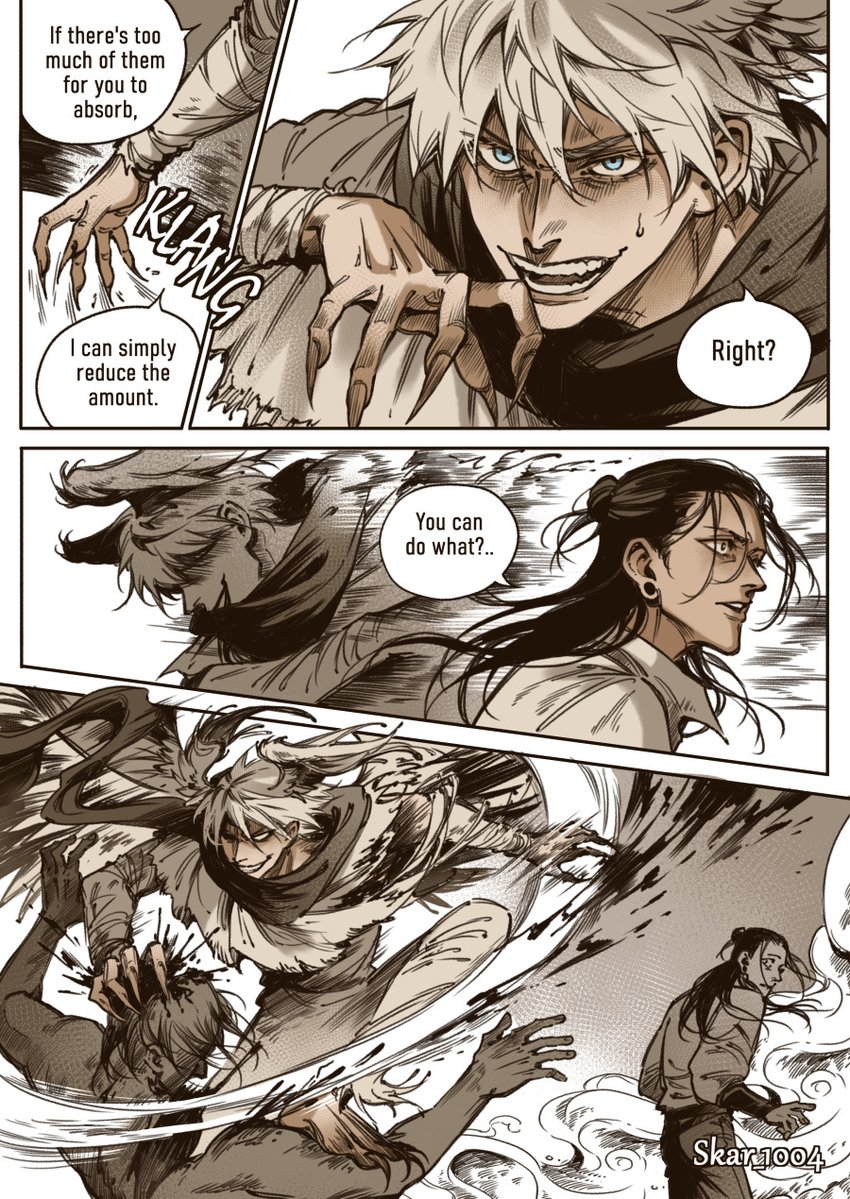 Skar_1004's tweet photo. Chapter 24 of my Wings of Obedience AU! 😌🌸
An yeah, next pages will be here tomorrow~
#satosugu 

part [1/5] https://t.co/yYNUIIM6h1