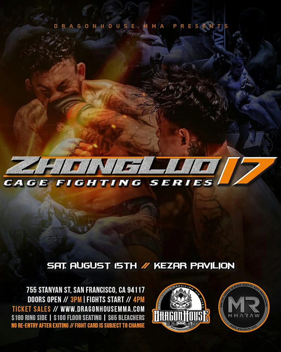 EventsInCali's tweet photo. https://t.co/yJBBMG5grt
Zhong Luo, Cage Fighting, Series 17, Kezar Pavilion, San Francisco, CA | Aug 15, 2026
#CageFighting #California #CaliforniaEvents #EventsInCalifornia #KezarPavilion #SanFrancisco #Series17 #ZhongLuo #Sports #latestevents #newevents #todayevents #events https://t.co/Dd0Z0blVpR