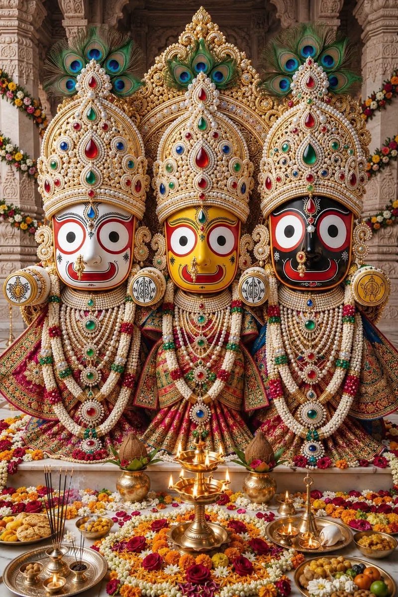 rio10314's tweet photo. जय श्री जगन्नाथ जी महाप्रभु ⭕‼️⭕ https://t.co/P8v2iFA9it