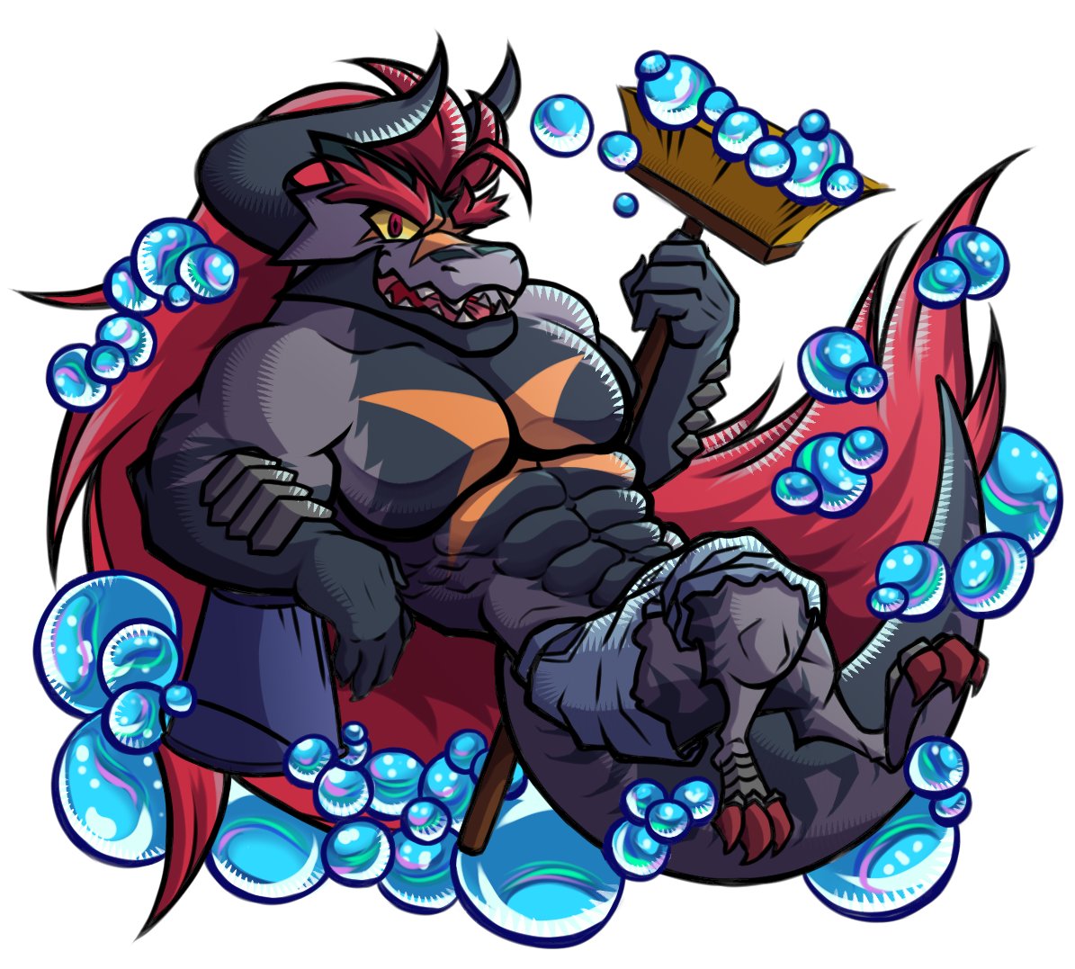 Blaker_Red's tweet photo. YAY, I'm back>:)
Here's lil Batzz for ya

#batzz #art #furryart #furry #digitalart #dragon #bara #furrybara #fanart #furryartist https://t.co/0PEs3YkeO0
