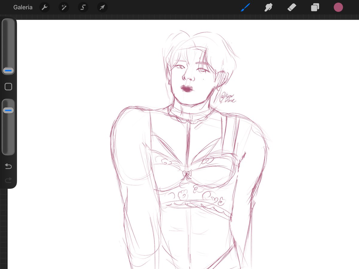 supvclipse's tweet photo. felt an urge to draw him in lingerie and it passed in 15 minutes so thats my progress with that time https://t.co/GeGFhuHEeI