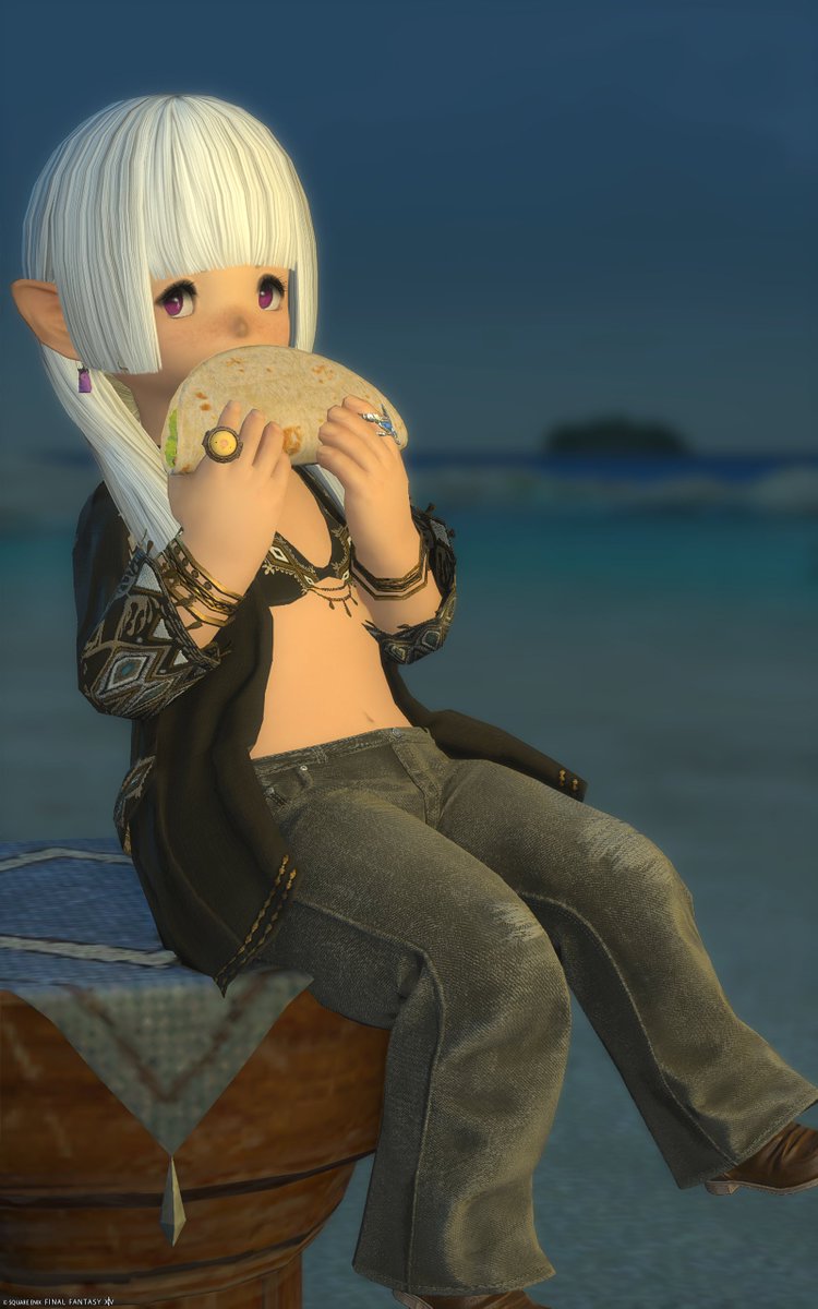 SmallReiva's tweet photo. Something something, Tummy and tacos on Tuesday.
#FF14 #FFXIV #Lalafell https://t.co/icF6mVd8Dp