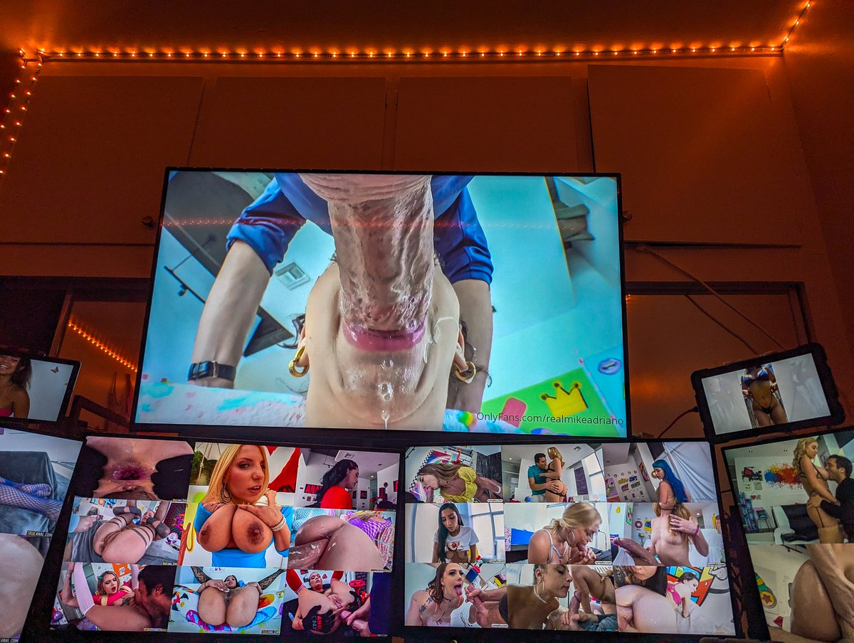 TheP0rnPit's tweet photo. Happy Birthday to the King of Porn @RealMikeAdriano 🐐 
You are  ALWAYS on display in #ThePornPit as I can't get enough of the perversion you showcase throughout your scenes 🩷 https://t.co/Ii3pDkN18t