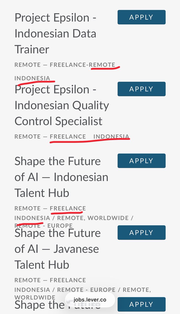 callme_jeyi's tweet photo. Teman teman, welo sedang open recruitment lagi nih untuk kalian yang mau kerja remote, bayarannya hingga $30/hour

Aku sedikit jelasin ya https://t.co/RmKA6AhJaR