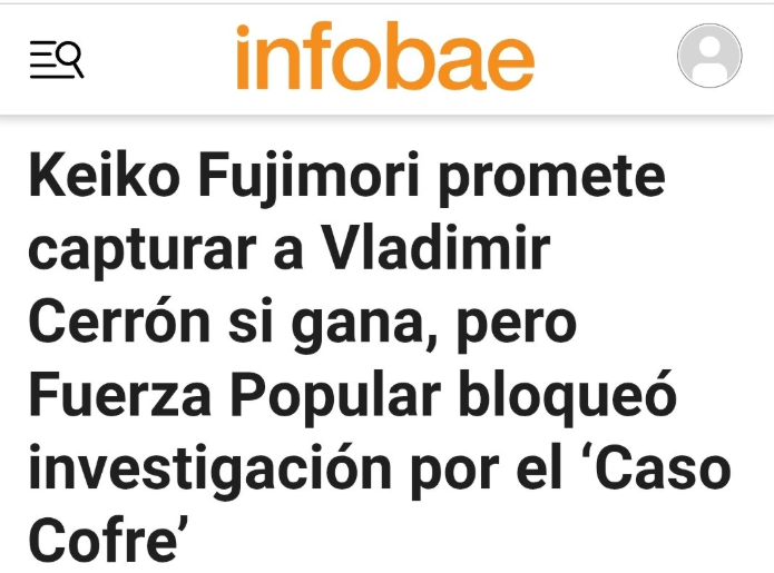 LiamInvestiga's tweet photo. @maagnetar La primera promesa rota de Keiko https://t.co/O7PhOhze69