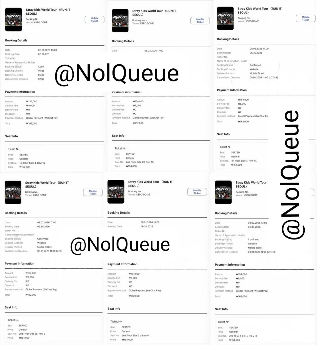 NolQueue's tweet photo. STRAYKIDS 2026 WORLD TOUR [RUN IT] in Seoul🇰🇷 スキズソウルコンサートチケット代行

7.25-8.2
🎫画像1
選択肢
DM
Onsite transfer 
#StrayKids 
#straykidsWorldTour_RUNIT
#RunItWorldTour #スキズ #チケッティング代行 #本国代行 #韓国代行 #ソウル代行 #チケット譲 #スキズワルツ代行 #RUN_IT https://t.co/cIUSpsYanI