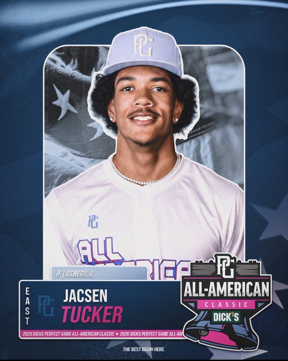 CanesMidwest's tweet photo. Congratulations to 2027 RHP Cole Cheatham &amp; 2027 INF Jacsen Tucker on their selections to the Perfect Game All-American Classic! ⭐️🇺🇸 https://t.co/m1Z3WvDdO0