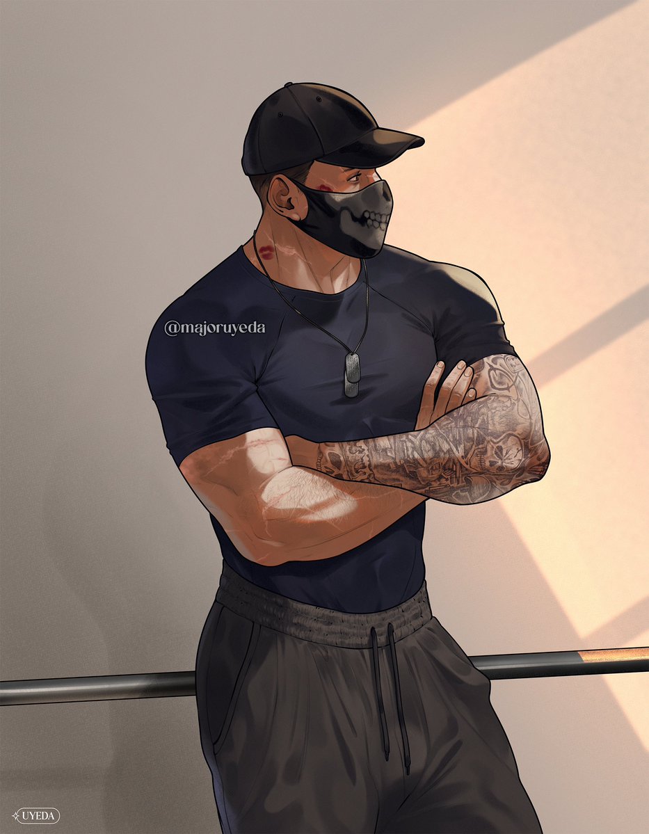 MajorUyeda's tweet photo. Casual Ghost 💀
.
#ghost #cod #simonriley https://t.co/mM6w8frijK