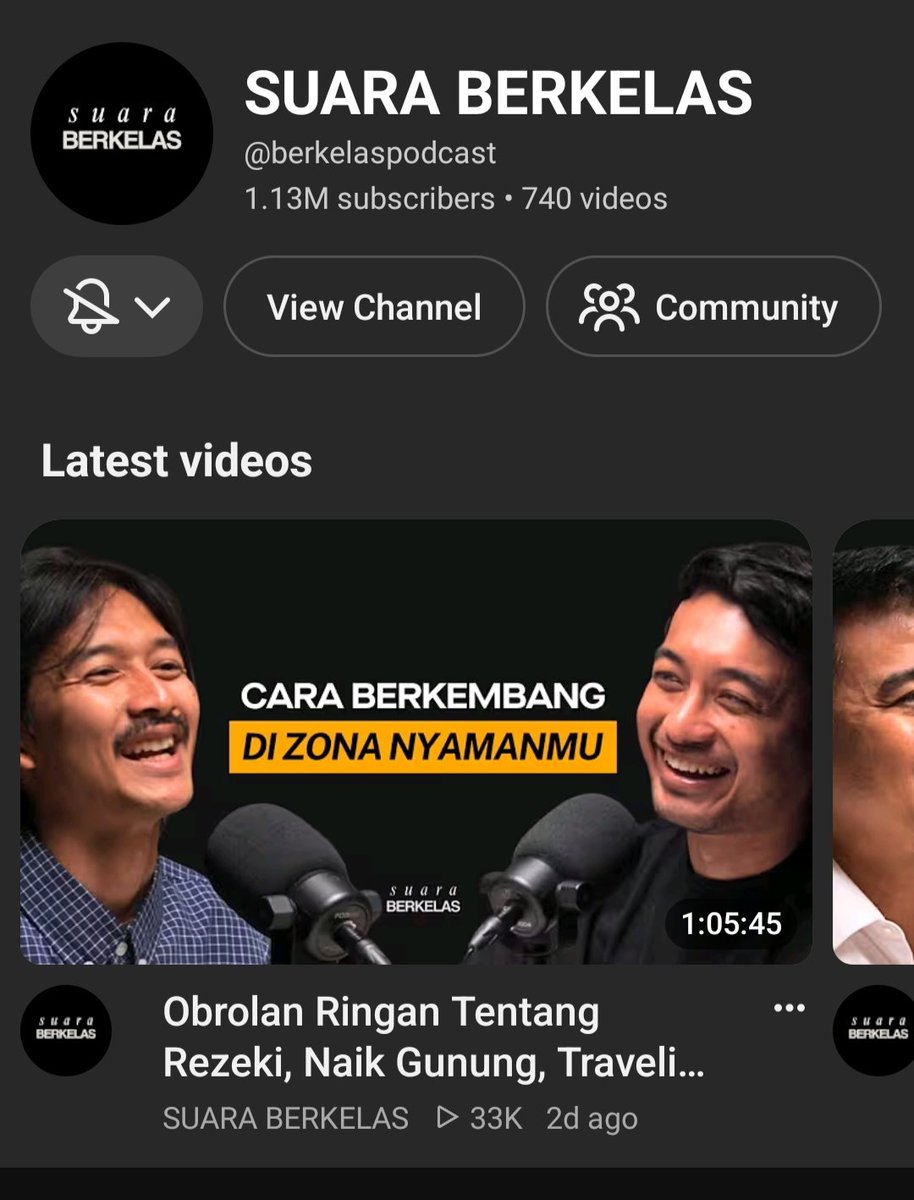 cinemacatharsis's tweet photo. Mau sharing dikit. Aku punya rekomendasi podcast yang biasa aku liat kalo lagi butuh insight or sekedar tamparan. Ini top 3 ku

1. Suara berkelas

Ini mah no debat pembicaraanya daging semua, mulai dari isu sosial, ekonomi, pendidikan, healing, hingga mengenal diri. Dan bintang tamunya juga diverse ga cuma dari kalangan artis

2. Coach anez

Ini fokusnya lebih ke topik diri dan hubungan dengan pasangan. Waktu nonton ini rasanya berasa ngubah pov banget tentang mencari pasangan ideal tapi tetep ada basic ilmunya juga

3. Pancatera

Aku suka ini karena berasa kayak deep talks sama temen aja. Ngobrolinnya topik random yang ngalir waktu kita lagi ketemu "temen lama"