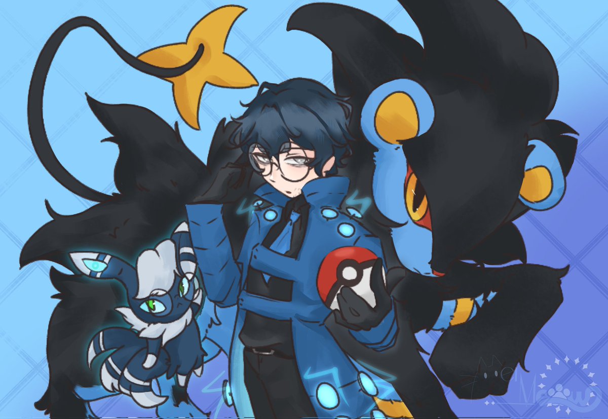Meiowo_nothere's tweet photo. Okay, all done…
I want to sleep…

#LimbusComapany #LCE #Pokémon https://t.co/ecSDoS2pTR