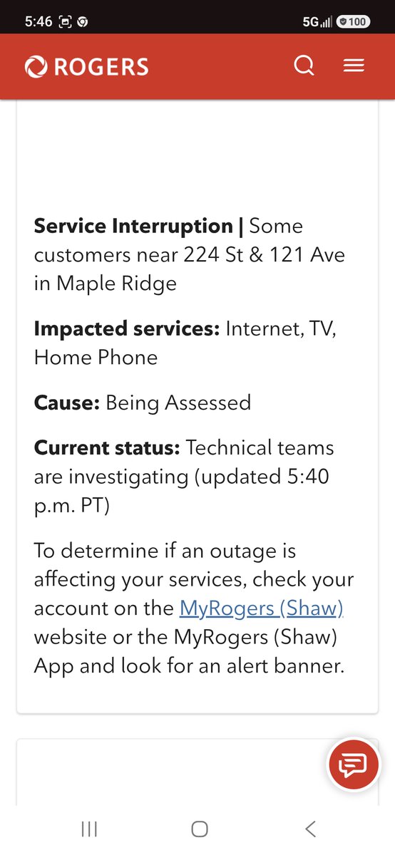 tinasvfx's tweet photo. @RogersHelps any eta when service will be back? https://t.co/88Cte6Eh31