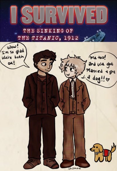nicedresss's tweet photo. PLEASE LOOK AT THIS ADORABLE WATERLINE ART FREJAMART DREW FOR ME 😭😭😭

#spcreek #wetforwaterline https://t.co/uxXxc9kMRd