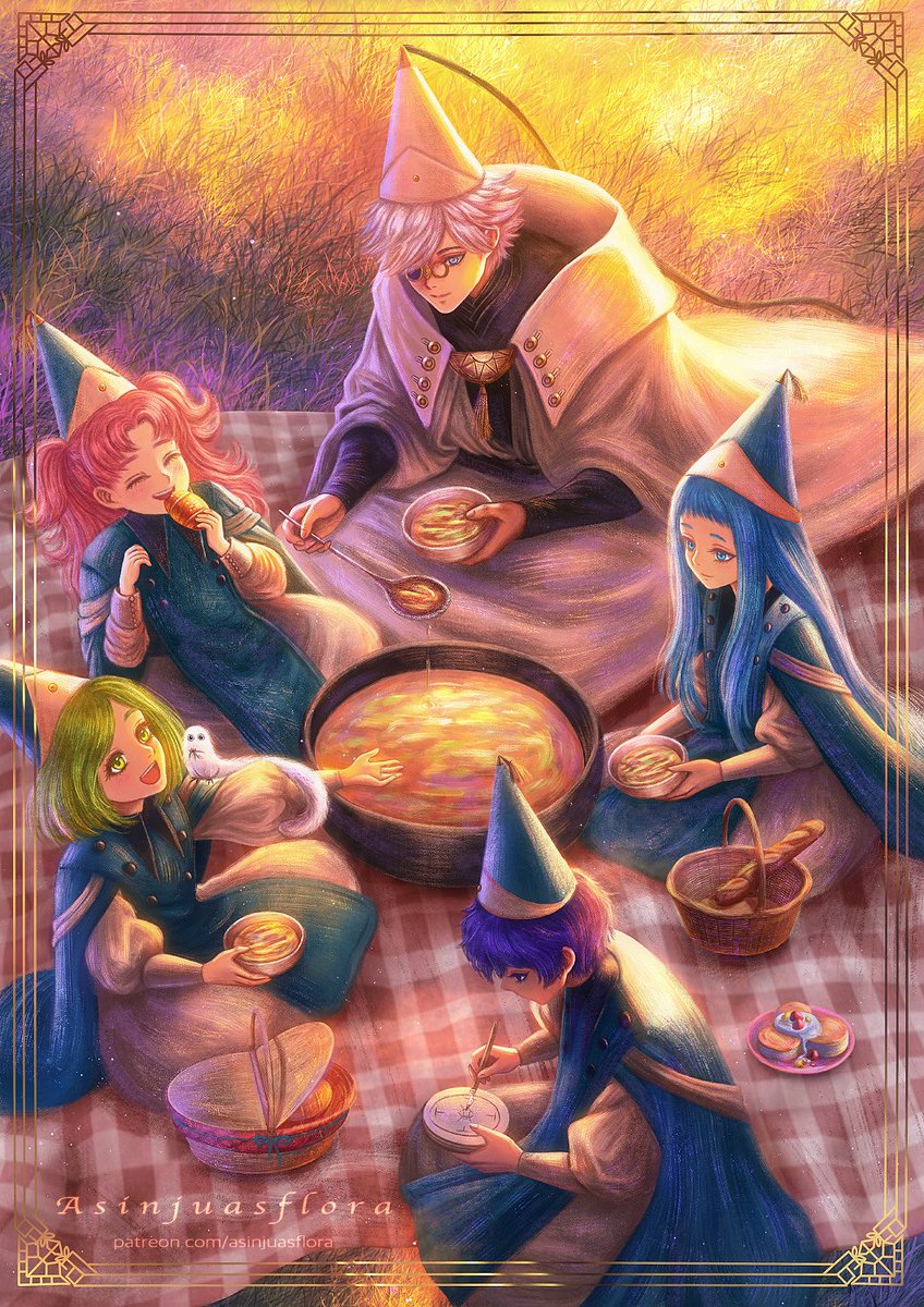Asinjuasflora's tweet photo. Happy 10th anniversary WHA!

One of my fav anime this year!! 🌙

#Δ帽子 #WitchHatAtelier https://t.co/DA4jiYoQys