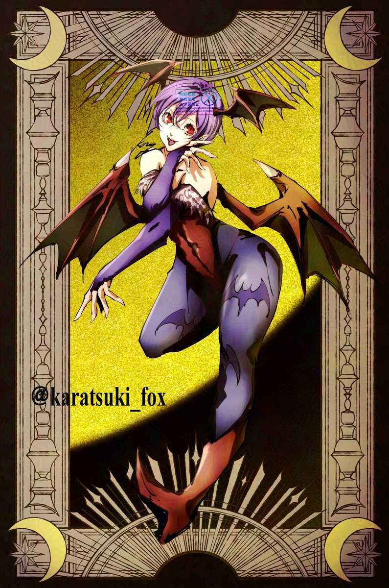 karatsuki_fox's tweet photo. リリス(´ゝω・｀)
#Darkstalkers https://t.co/9kawAh8VzS