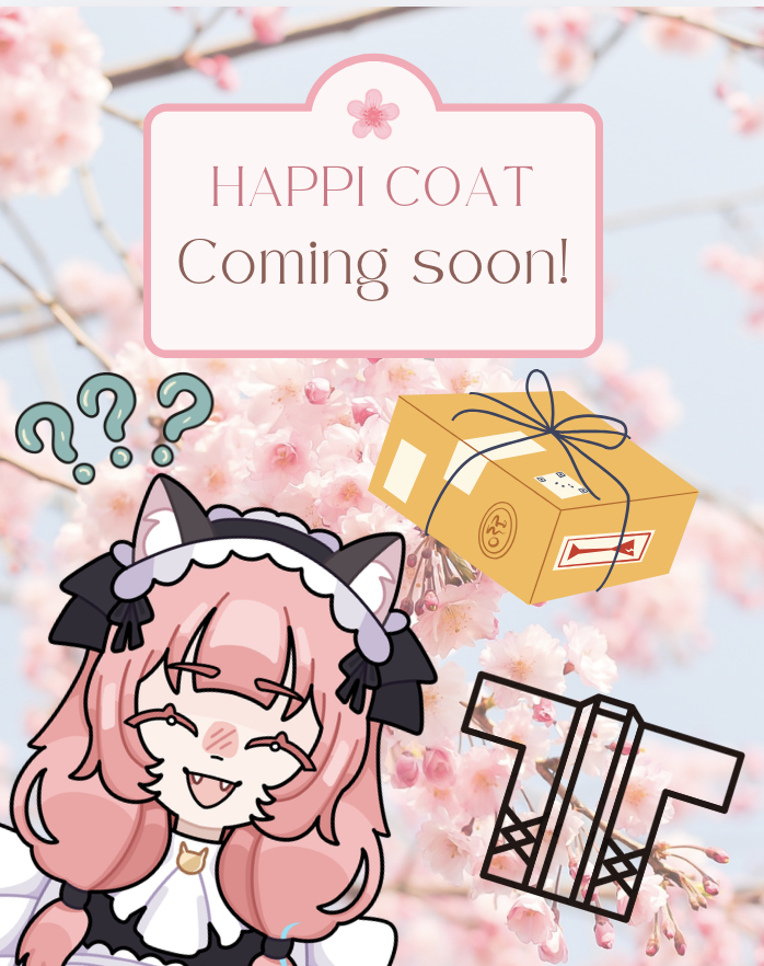 ariesfaries_vt's tweet photo. The Happi Coat sample has been ordered—I hope it doesn't come out cursed 😂. I just need an AriesFaries Shikishi (autograph board) to complete the idol merch trinity. Light sticks are also getting a restock on my Ko-Fi.
#vtuber #vtubermerch https://t.co/NtBpgJDXZ8