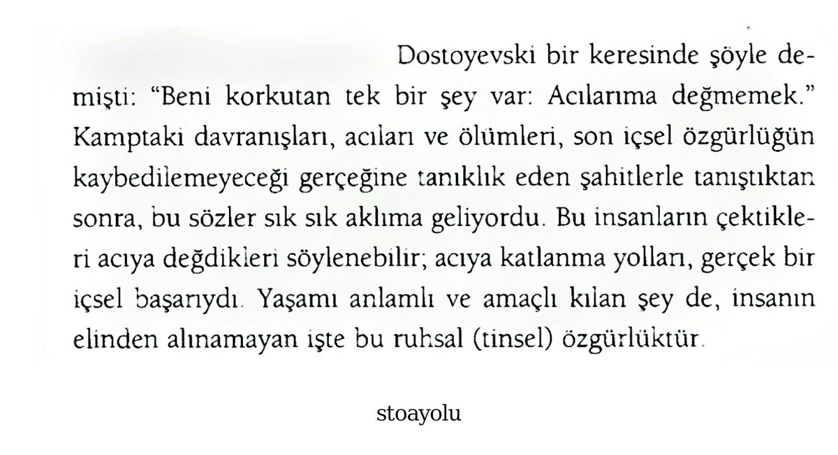 stoayolu's tweet photo. Viktor E. Frankl, İnsanın Anlam Arayışı https://t.co/n2nMBLOfQh