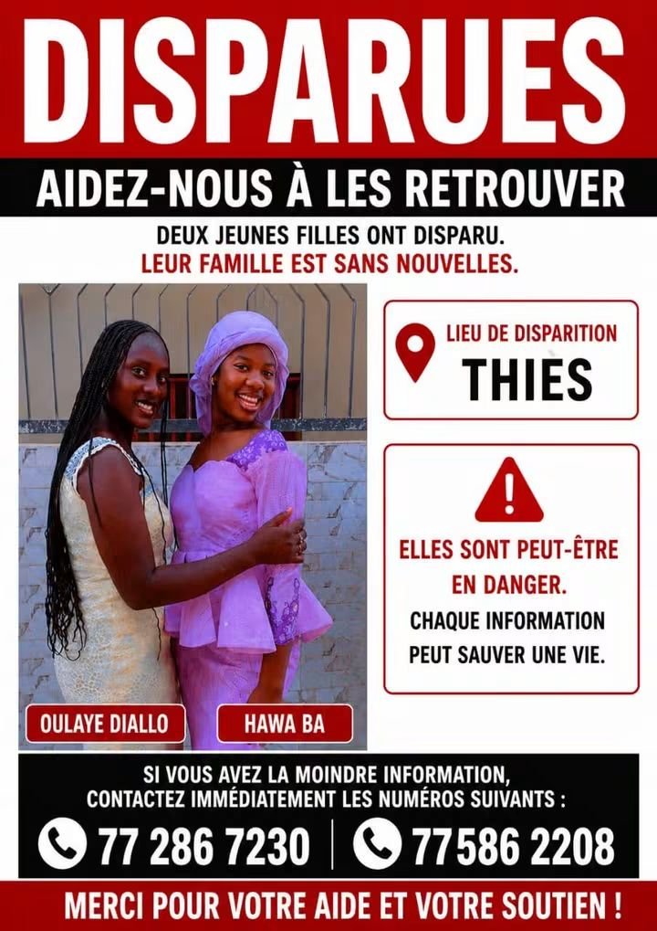 Avis_Senegal's tweet photo. 🚨Aidez leur famille à les retrouver🙏 https://t.co/cTPr6cvn25