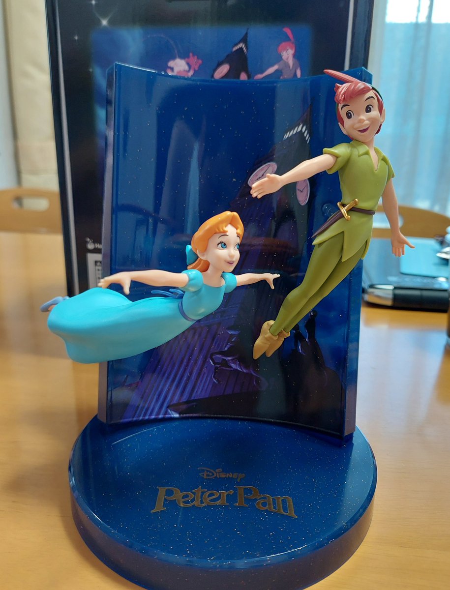 SMname_no83's tweet photo. 中古でピーターパンのラストワンの未開封フィギュアを1960円でお迎え。
各所で見たので安くなるのを待っていた。

誰か知らんが、ありがとう。 https://t.co/tlJecHajgV