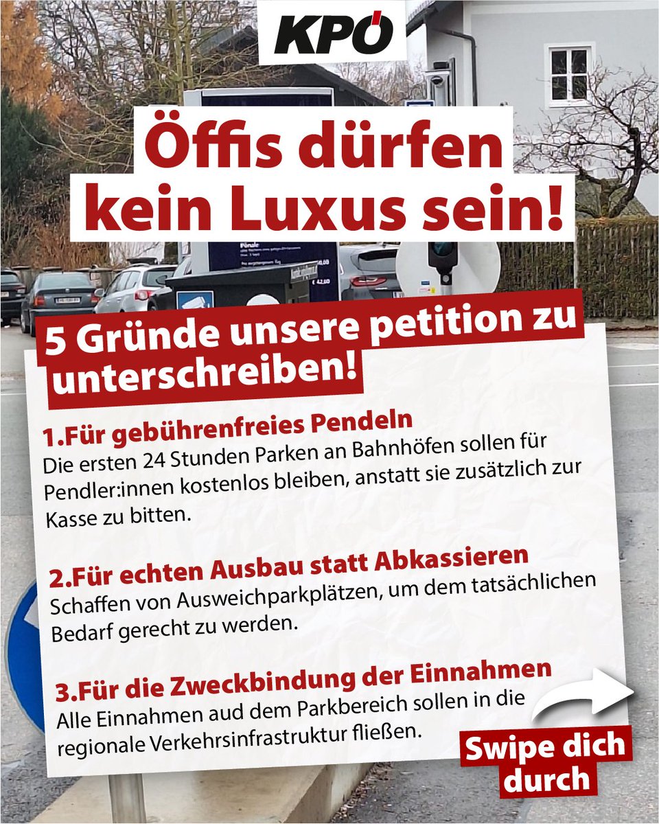 KPOE_VB's tweet photo. Hast du schon unterschrieben✍️? Swipe dich durch 5 gute Gründe warum du unsere Petition unterschreiben solltest.  

🔗Link zum unterschreiben: https://t.co/cluAfGNAnX  

#kpö #kpövöcklabruck #vöcklabruck #attnangpuchheim #oberösterreich https://t.co/ppcod2pK1q