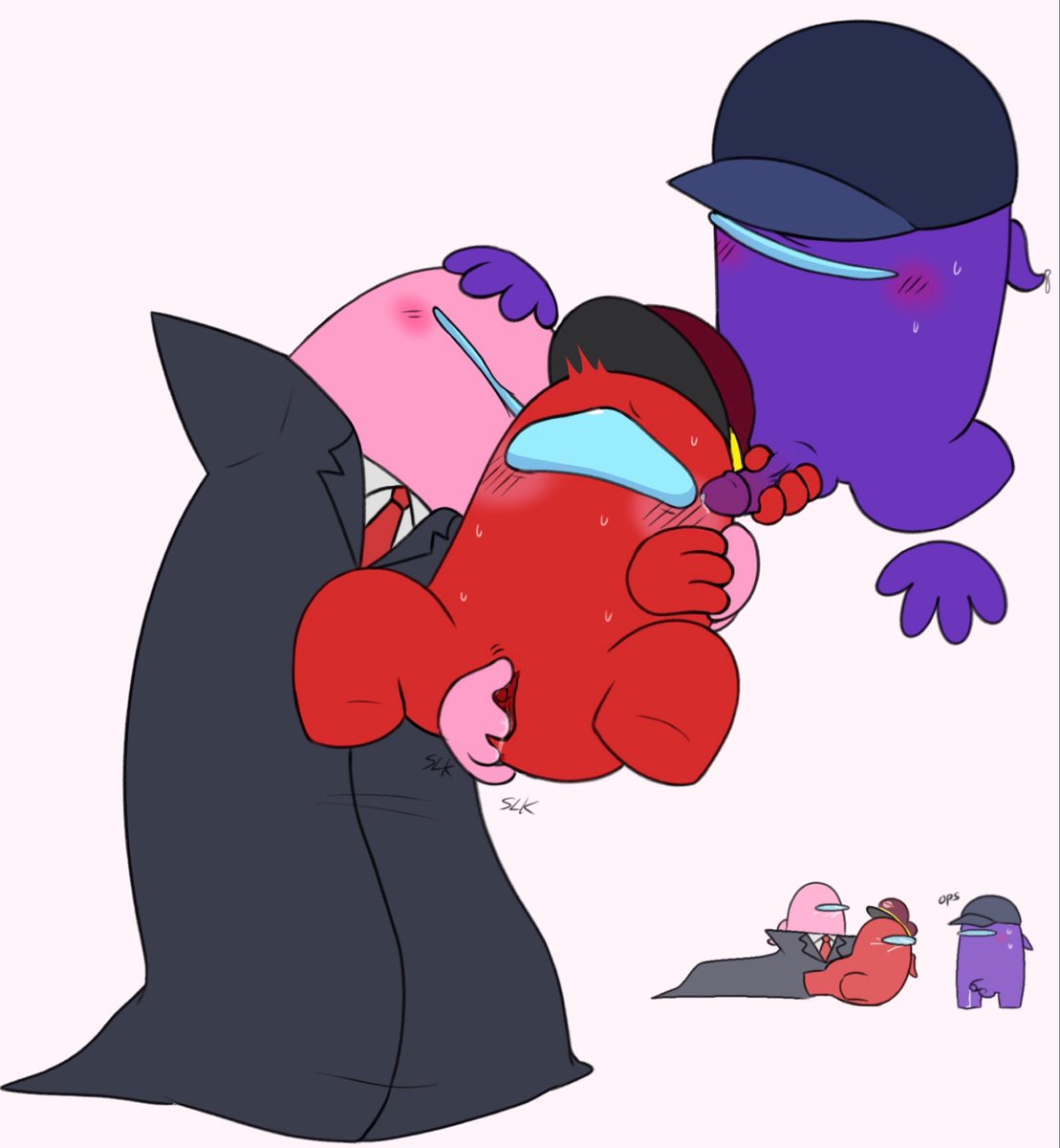 Hotbombyaouri's tweet photo. Captain pussy + red x pink x purple
#amongusnsfw #amongusshownsfw https://t.co/56qNgJcmZo