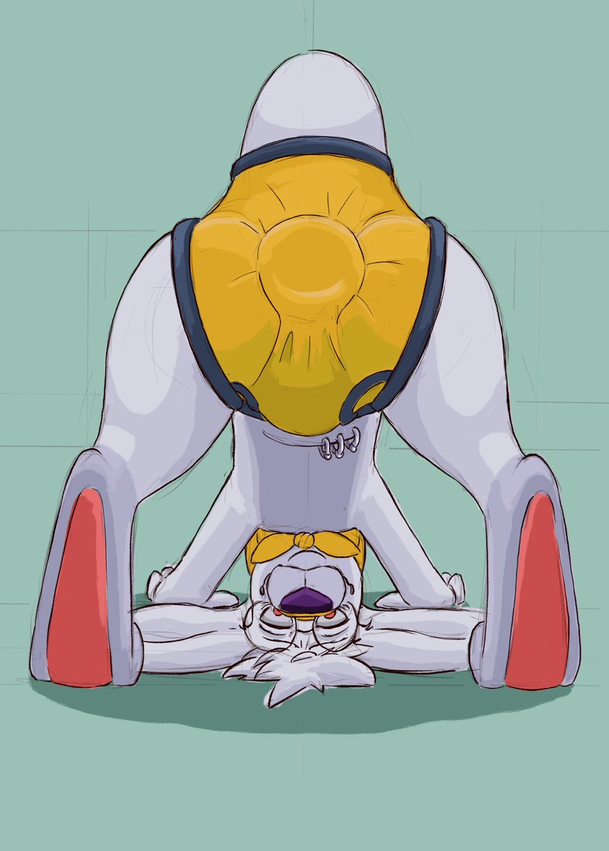 BaileyDoodles's tweet photo. Here is some color practice :3 

Me in my underoos with a plug >:3c

#kangaroo #plugged #vrc https://t.co/EsF6jPPoex